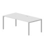 Strike STNL2010 BLAL (Белый/Алюминий) Стол, металлический аутлет