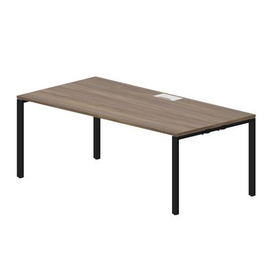 Strike STNL2010 WNNR (Орех/Черный) Стол, металлический аутлет