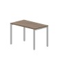Strike STNM127 WNAL (Орех/Алюминий) Стол, меламиновый аутлет