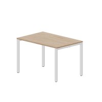 Strike STNM128 OWBL (Светлый дуб/Белый) Стол, меламиновый аутлет