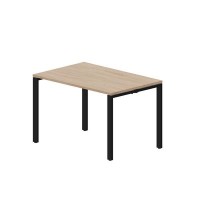 Strike STNM128 OWNR (Светлый дуб/Черный) Стол, меламиновый аутлет