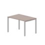 Strike STNM128 TRAL (Тортора/Алюминий) Стол, меламиновый аутлет