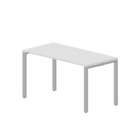 Strike STNM147 BLAL (Белый/Алюминий) Стол, меламиновый аутлет