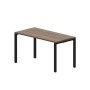 Strike STNM147 WNNR (Орех/Черный) Стол, меламиновый аутлет