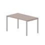 Strike STNM148 TRAL (Тортора/Алюминий) Стол, меламиновый аутлет