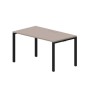 Strike STNM148 TRNR (Тортора/Черный) Стол, меламиновый аутлет