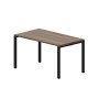 Strike STNM148 WNNR (Орех/Черный) Стол, меламиновый аутлет