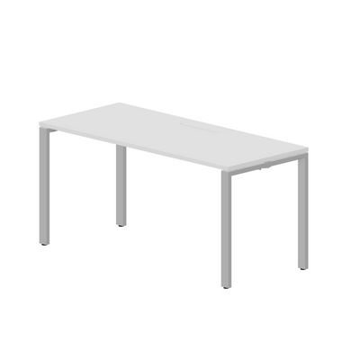 Strike STNM167 BLAL (Белый/Алюминий) Стол, меламиновый аутлет