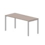 Strike STNM167 TRAL (Тортора/Алюминий) Стол, меламиновый аутлет