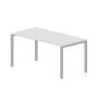 Strike STNM168 BLAL (Белый/Алюминий) Стол, меламиновый аутлет