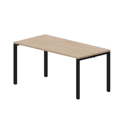 Strike STNM168 OWNR (Светлый дуб/Черный) Стол, меламиновый аутлет