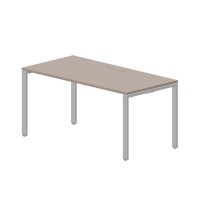Strike STNM168 TRAL (Тортора/Алюминий) Стол, меламиновый аутлет