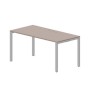 Strike STNM168 TRAL (Тортора/Алюминий) Стол, меламиновый аутлет