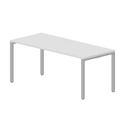 Strike STNM188 BLAL (Белый/Алюминий) Стол, меламиновый аутлет