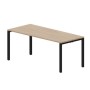 Strike STNM188 OWNR (Светлый дуб/Черный) Стол, меламиновый аутлет