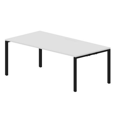 Strike STNM2010 BLNR (Белый/Черный) Стол, меламиновый аутлет