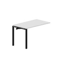 Strike STNPG127 BLNR (Белый/Черный) Приставной стол, 2 громмета