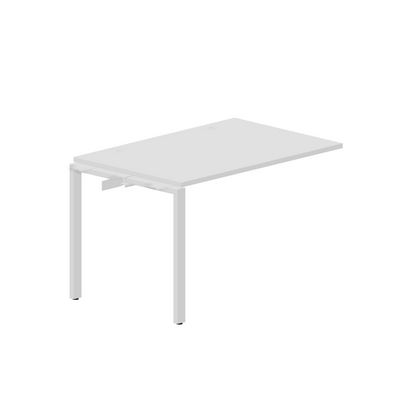 Strike STNPG128 BLBL (Белый/Белый) Приставной стол, 2 громмета