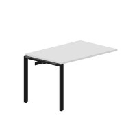Strike STNPG128 BLNR (Белый/Черный) Приставной стол, 2 громмета