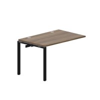 Strike STNPG128 WNNR (Орех/Черный) Приставной стол, 2 громмета