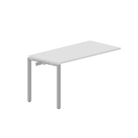 Strike STNPG147 BLAL (Белый/Алюминий) Приставной стол, 2 громмета