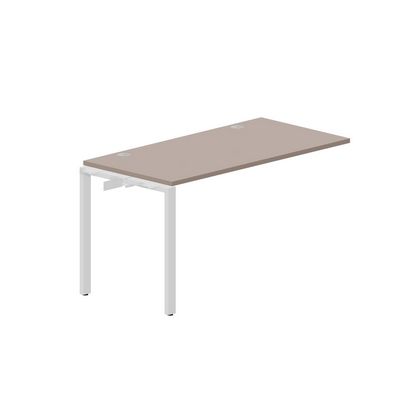 Strike STNPG147 TRBL (Тортора/Белый) Приставной стол, 2 громмета