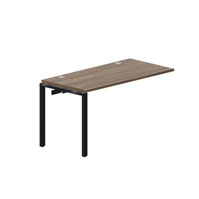 Strike STNPG147 WNNR (Орех/Черный) Приставной стол, 2 громмета