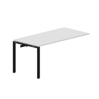 Strike STNPG168 BLNR (Белый/Черный) Приставной стол, 2 громмета