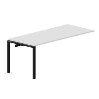 Strike STNPG188 BLNR (Белый/Черный) Приставной стол, 2 громмета