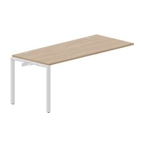 Strike STNPG188 OWBL (Светлый дуб/Белый) Приставной стол, 2 громмета