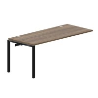 Strike STNPG188 WNNR (Орех/Черный) Приставной стол, 2 громмета