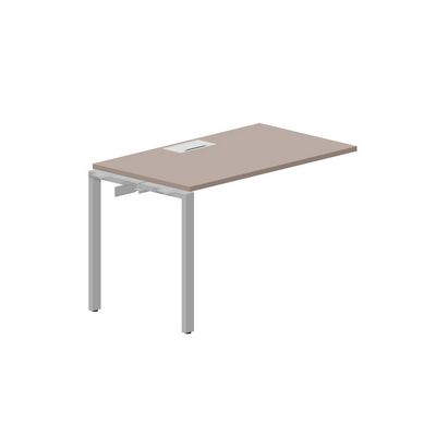 Strike STNPL127 TRAL (Тортора/Алюминий) Приставной стол, металлический аутлет