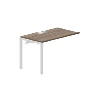 Strike STNPL127 WNBL (Орех/Белый) Приставной стол, металлический аутлет