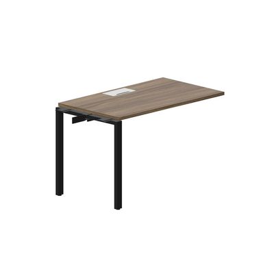 Strike STNPL127 WNNR (Орех/Черный) Приставной стол, металлический аутлет