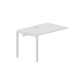 Strike STNPL128 BLBL (Белый/Белый) Приставной стол, металлический аутлет