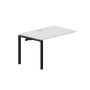 Strike STNPL128 BLNR (Белый/Черный) Приставной стол, металлический аутлет