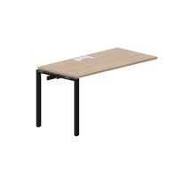 Strike STNPL147 OWNR (Светлый дуб/Черный) Приставной стол, металлический аутлет