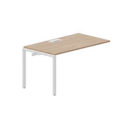 Strike STNPL148 OWBL (Светлый дуб/Белый) Приставной стол, металлический аутлет