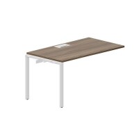 Strike STNPL148 WNBL (Орех/Белый) Приставной стол, металлический аутлет