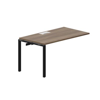 Strike STNPL148 WNNR (Орех/Черный) Приставной стол, металлический аутлет