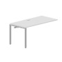 Strike STNPL168 BLAL (Белый/Алюминий) Приставной стол, металлический аутлет