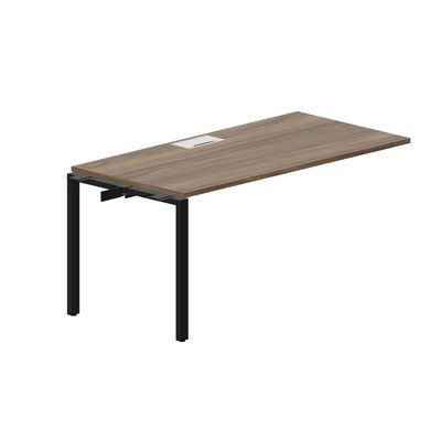 Strike STNPL168 WNNR (Орех/Черный) Приставной стол, металлический аутлет