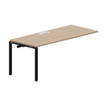 Strike STNPL188 OWNR (Светлый дуб/Черный) Приставной стол, металлический аутлет