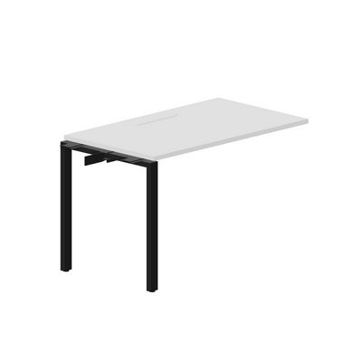 Strike STNPM127 BLNR (Белый/Черный) Приставной стол, меламиновый аутлет