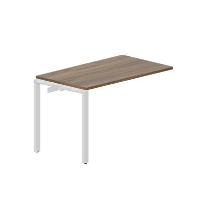 Strike STNPM127 WNBL (Орех/Белый) Приставной стол, меламиновый аутлет