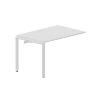 Strike STNPM128 BLBL (Белый/Белый) Приставной стол, меламиновый аутлет