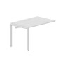Strike STNPM128 BLBL (Белый/Белый) Приставной стол, меламиновый аутлет