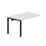 Strike STNPM128 BLNR (Белый/Черный) Приставной стол, меламиновый аутлет