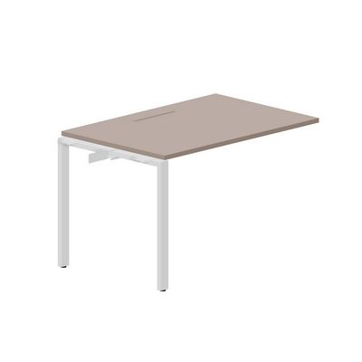 Strike STNPM128 TRBL (Тортора/Белый) Приставной стол, меламиновый аутлет
