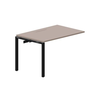 Strike STNPM128 TRNR (Тортора/Черный) Приставной стол, меламиновый аутлет